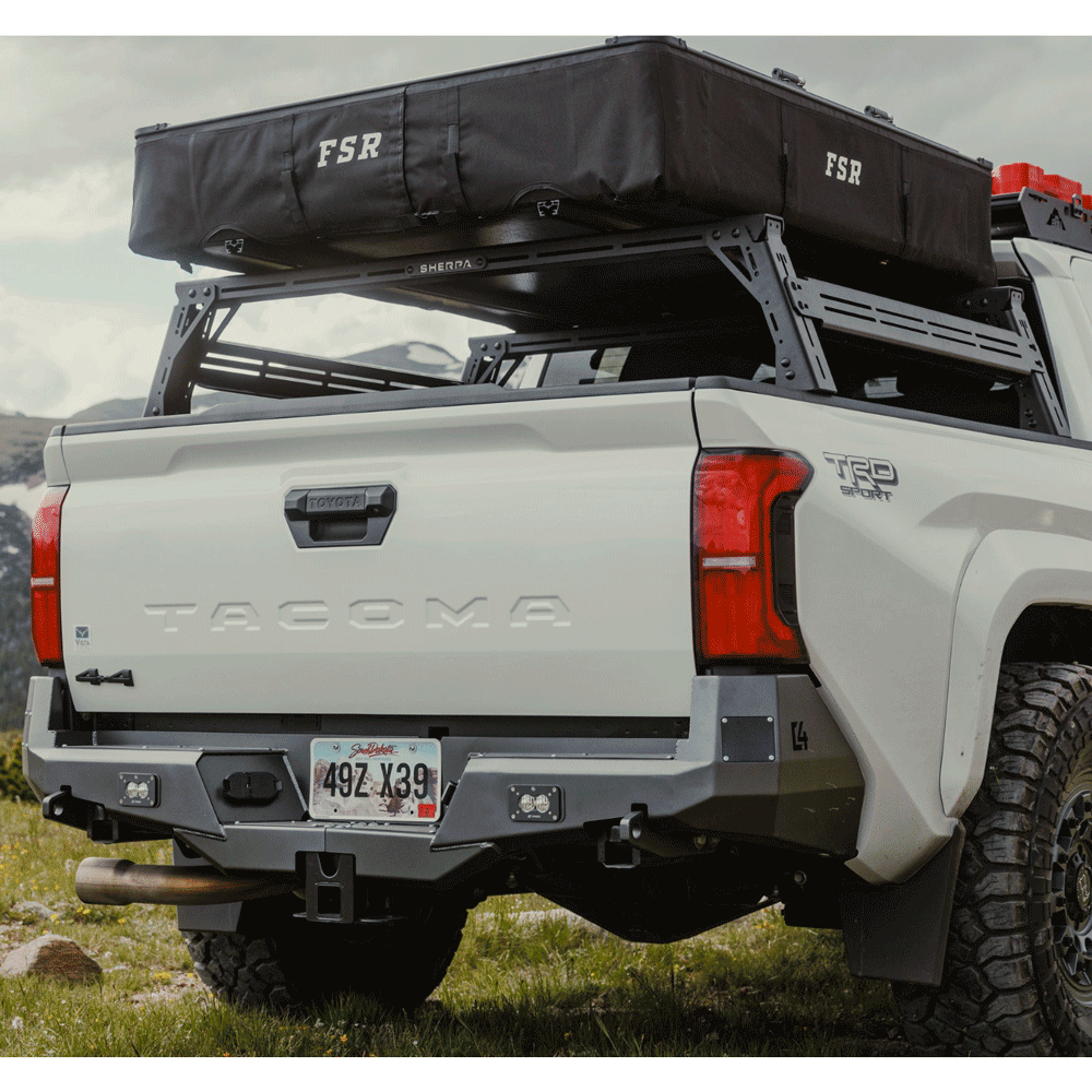 C4 Fabrication - Overland Rear Bumper - Toyota Tacoma (2024+)