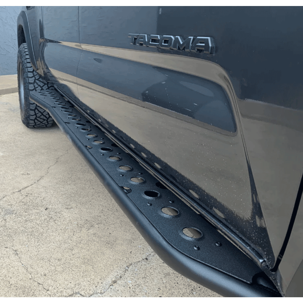 Cali Raised LED - Step Edition Rock Sliders - Toyota Tacoma (2024+)