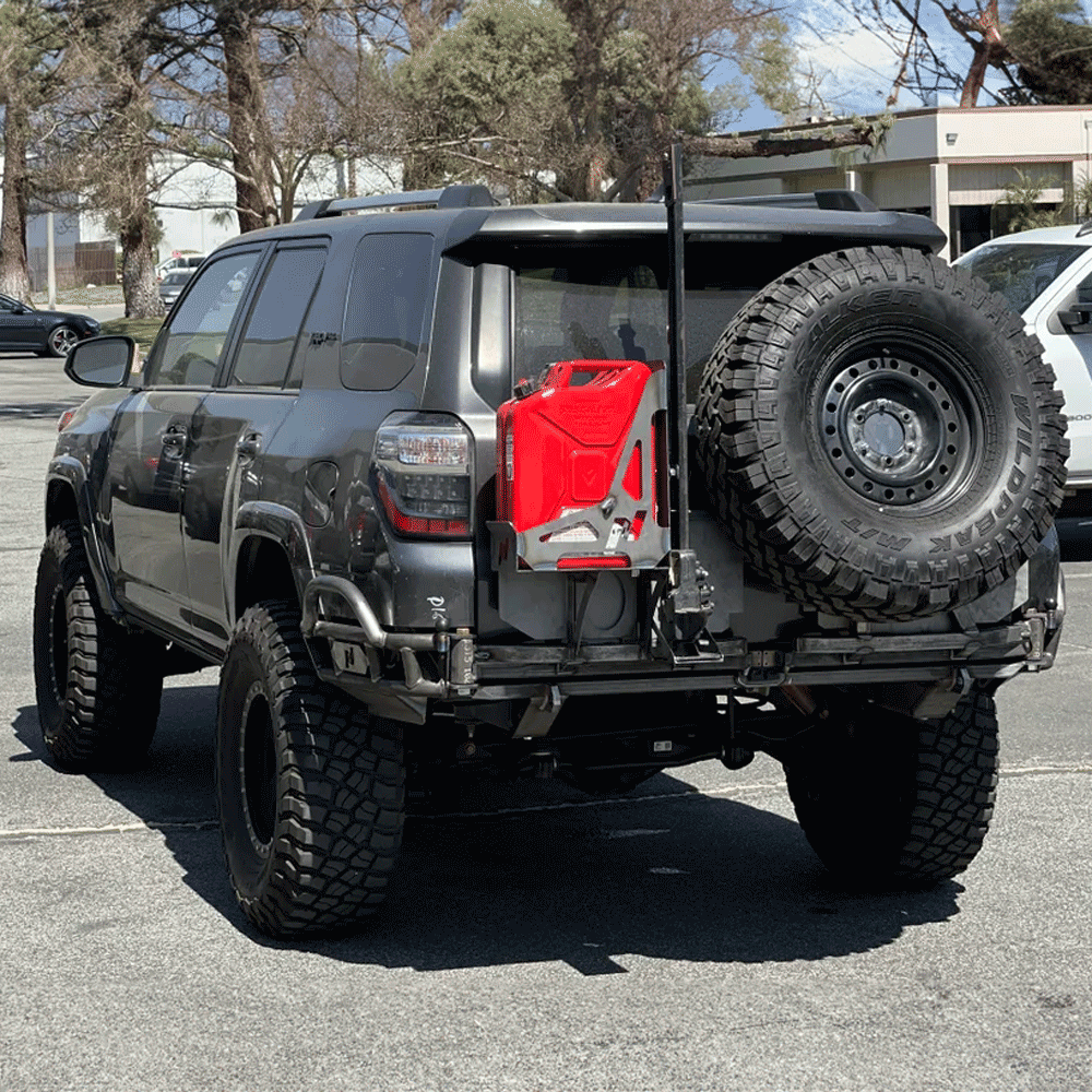 Nguyen Works - Dual Swingout Steel Tube Rear Bumper - Toyota 4Runner (2010+)