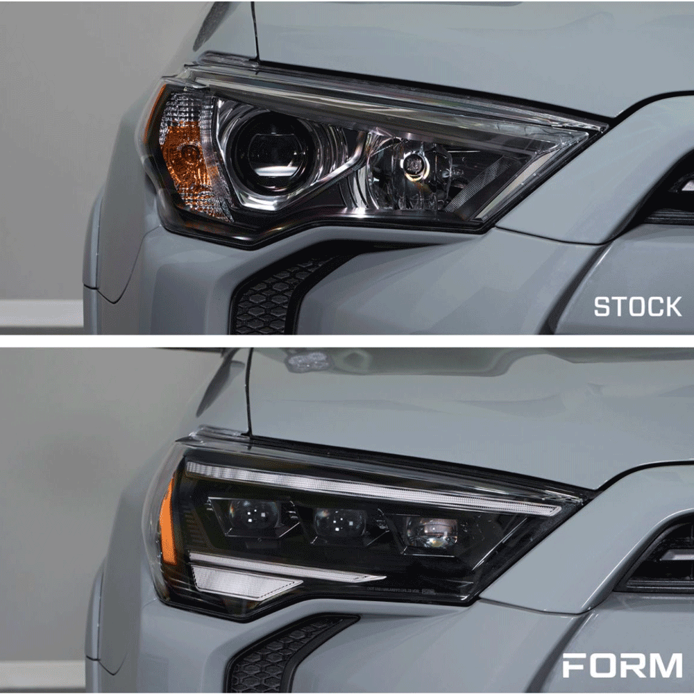 Form Lighting - Sequential LED Projector Headlights (Pair) - Toyota 4Runner (2014-2024)