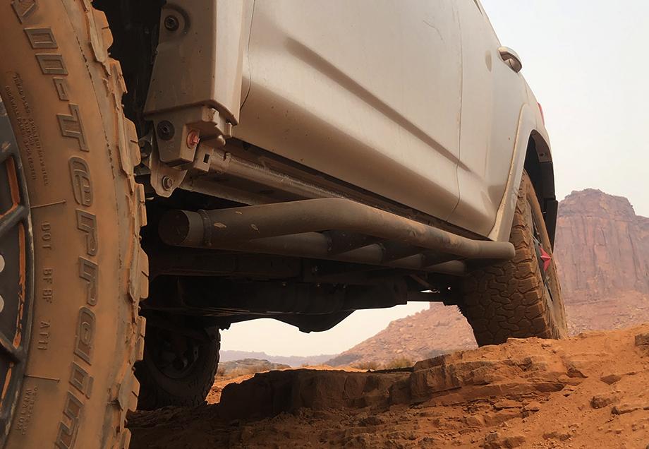 Cali Raised LED - Trail Edition Bolt On Rock Sliders - Toyota 4Runner (2010-2024)