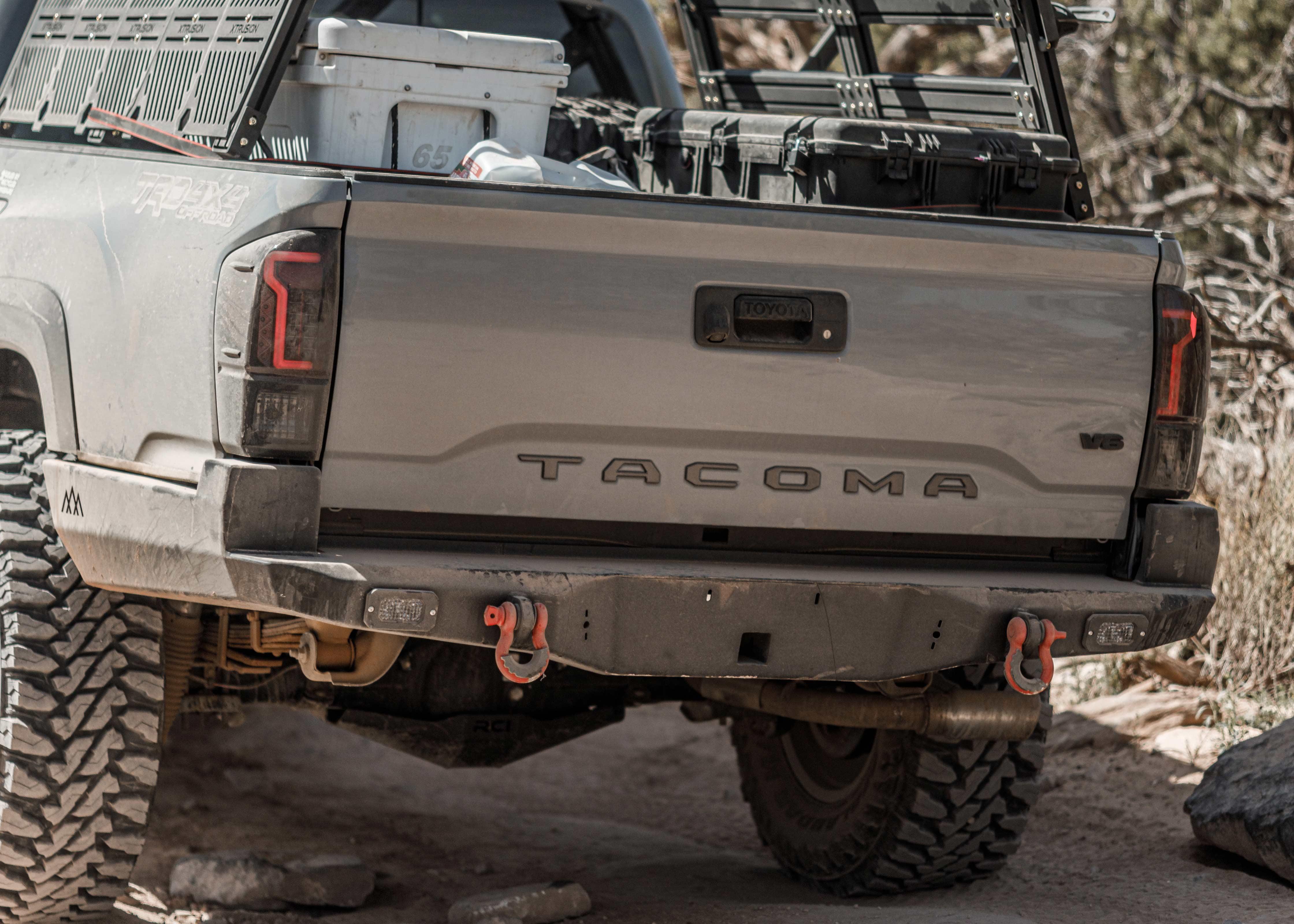 Backwoods Adventure Mods - Hi-Lite High Clearance Rear Bumper - Toyota Tacoma (2016-2023)