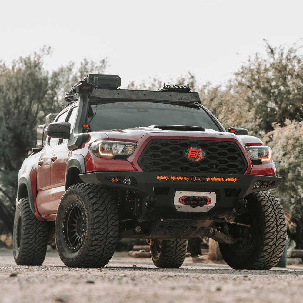 DRT Fabrication - Plated Front Bumper - Toyota Tacoma (2016-2023)