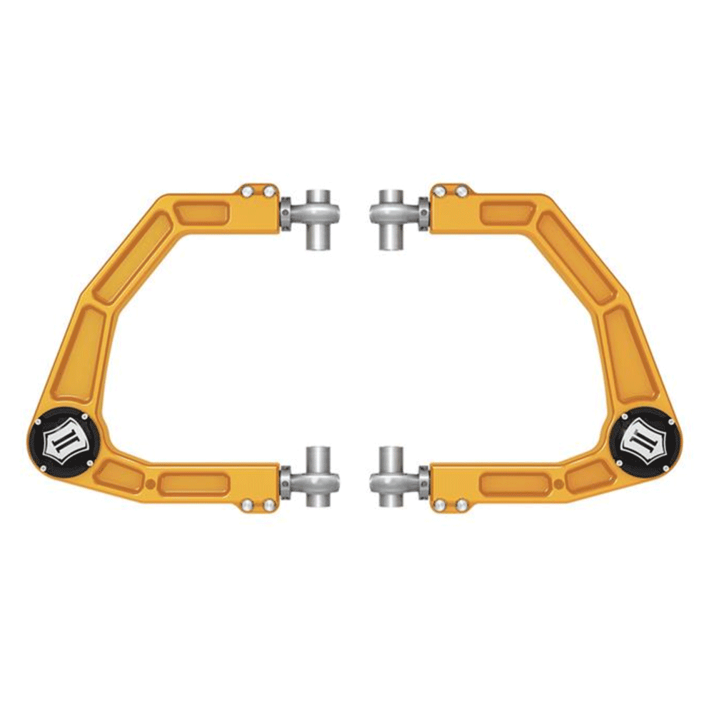 Icon - Billet Upper Control Arm with Delta Joint Pro - Gold Anodized - Toyota Tacoma (2024+)