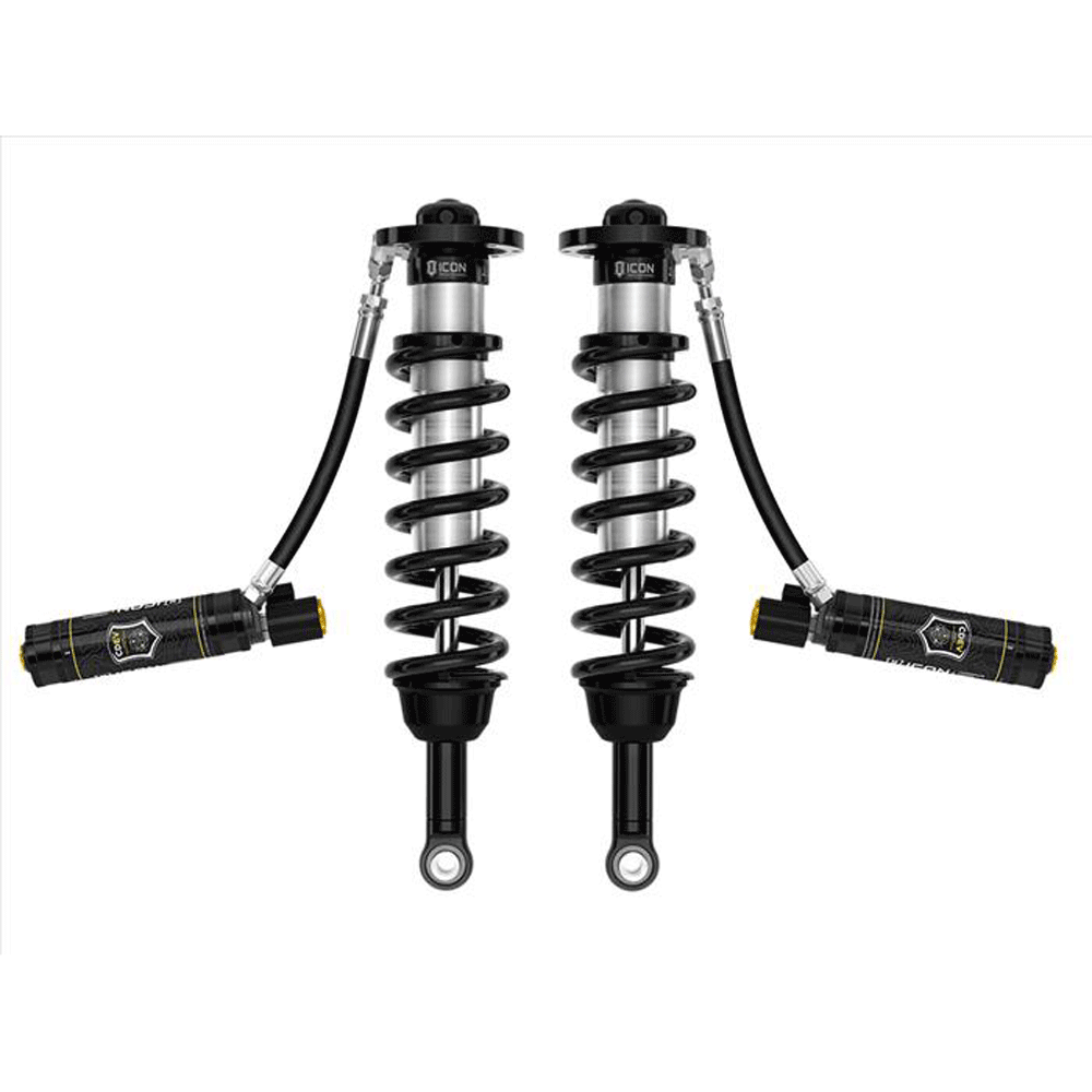 Icon - 2.5" Lift, Front, V.S. 2.5 Series Front Coilover Kit, Remote Reservoir with CDEV, Pair - Toyota Sequoia TRO Pro (2023-2024)