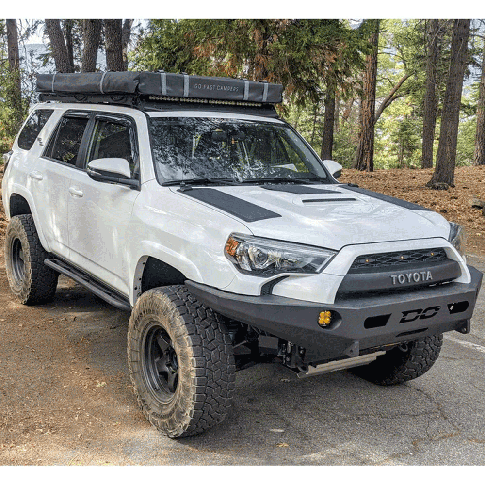 Lensun Solar - 80W Hood Solar Panel with Scoop - Toyota 4Runner (2003-2024)