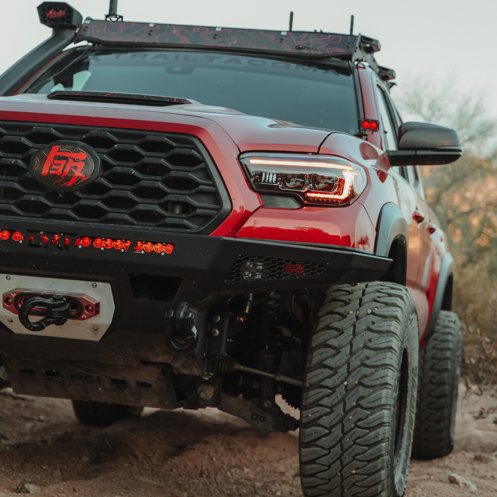 DRT Fabrication - Plated Front Bumper - Toyota Tacoma (2016-2023)