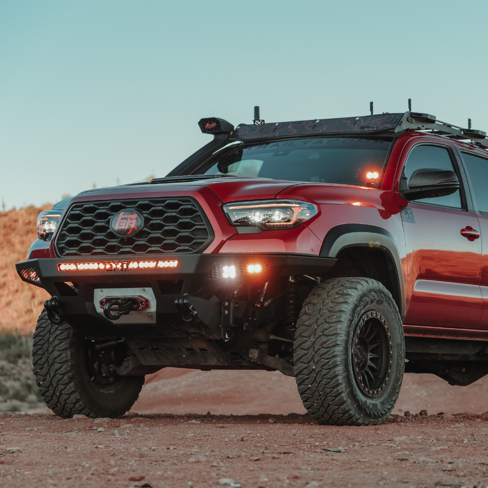 DRT Fabrication - Plated Front Bumper - Toyota Tacoma (2016-2023)