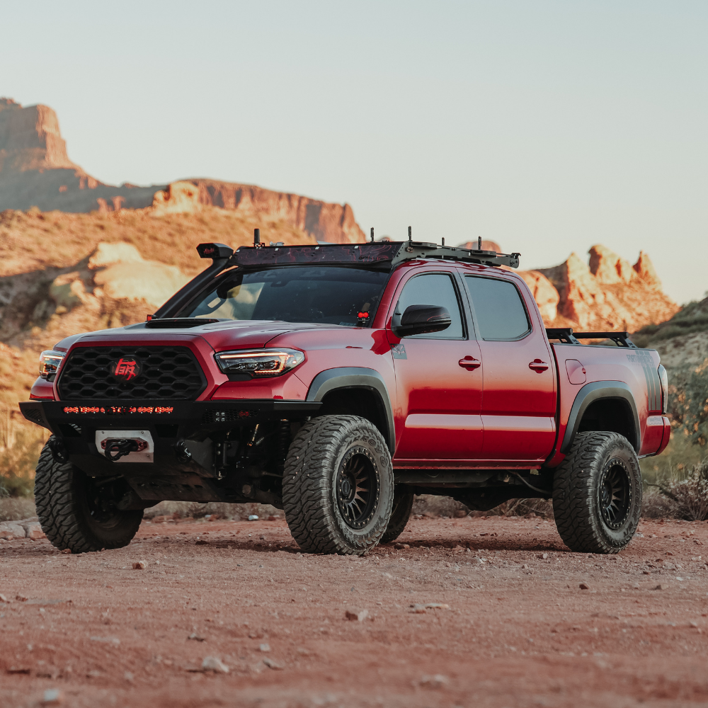 DRT Fabrication - Plated Front Bumper - Toyota Tacoma (2016-2023)