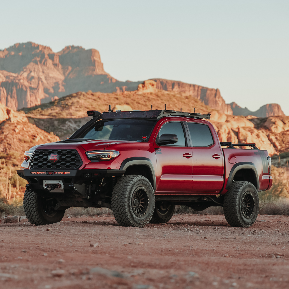 DRT Fabrication - Plated Front Bumper - Toyota Tacoma (2016-2023)