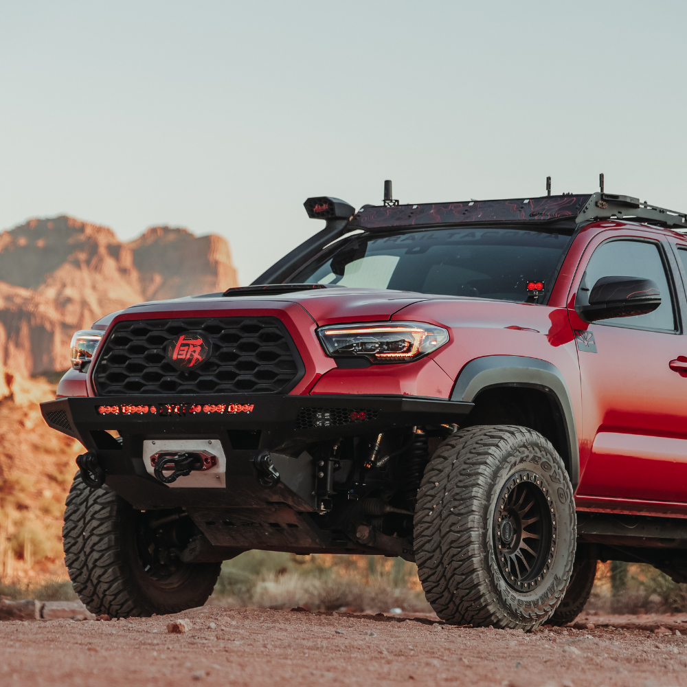 DRT Fabrication - Plated Front Bumper - Toyota Tacoma (2016-2023)