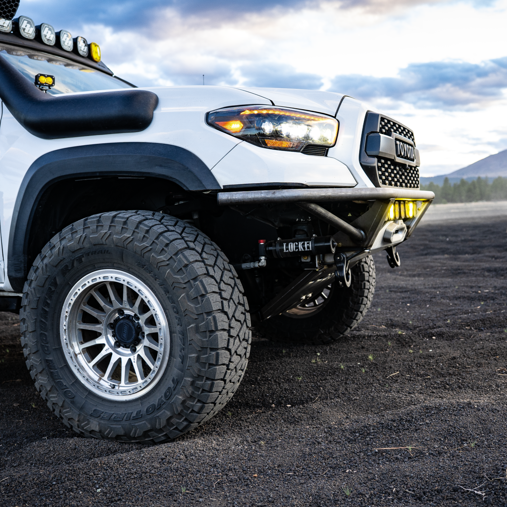 DRT Fabrication - Crossmember Delete Front Bumper - Toyota Tacoma (2016-2023)