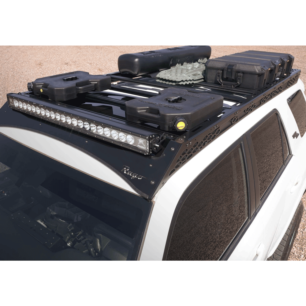 Rago Fabrication - Roof Rack with Light Pocket - Toyota 4Runner (2010-2024)