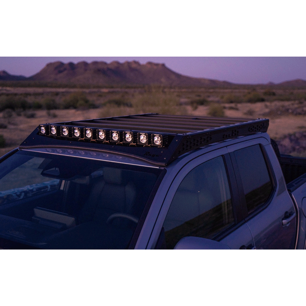 Rago Fabrication - Roof Rack with Light Pocket - Toyota Tacoma (2024+)