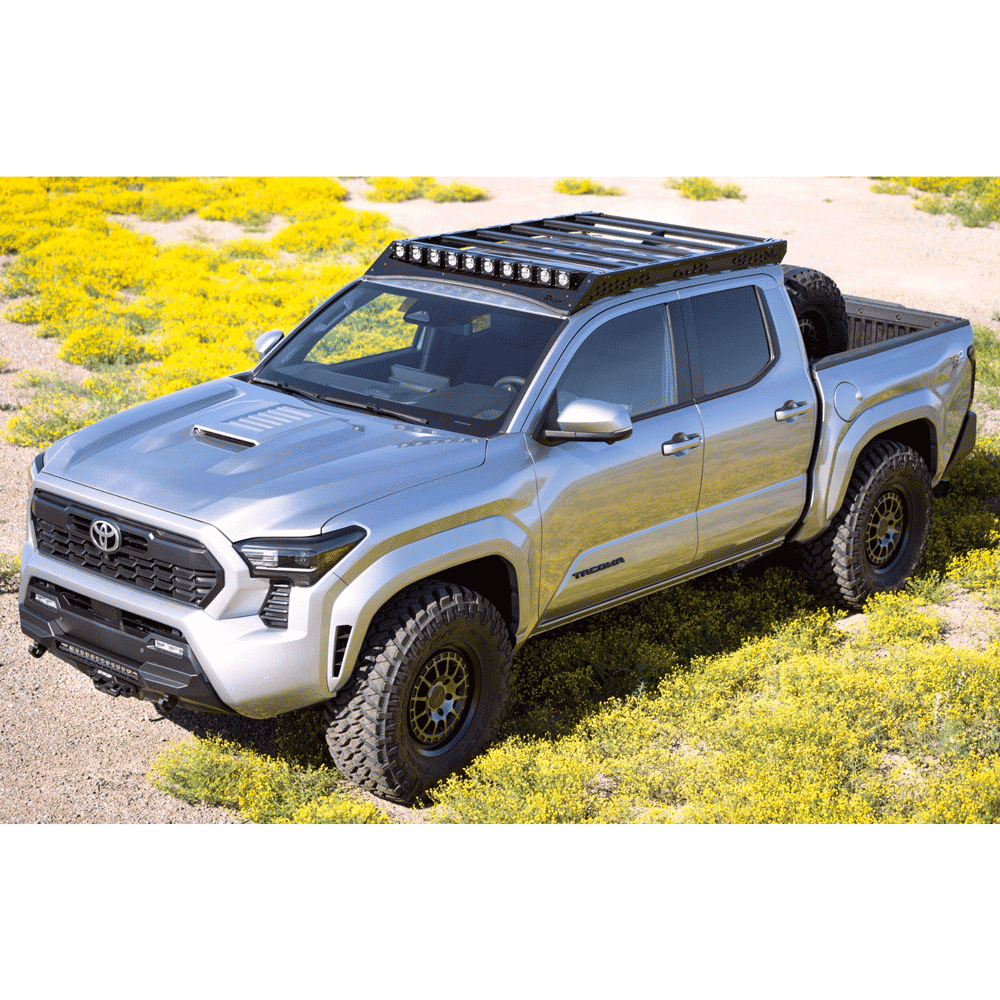 Rago Fabrication - Roof Rack with Light Pocket - Toyota Tacoma (2024+)