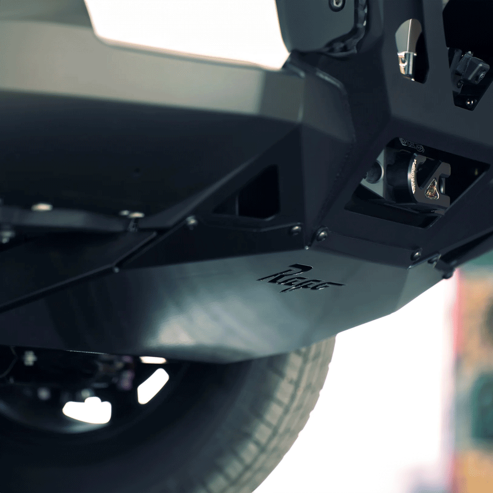 Rago Fabrication - Front Skid Plate for Center Mount Front Bumper - Toyota Land Cruiser (2024-2025)