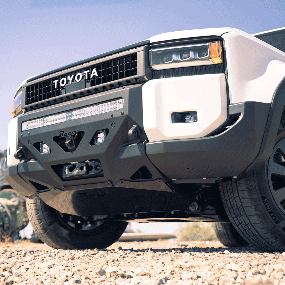 Rago Fabrication - Front Skid Plate for Center Mount Front Bumper - Toyota Land Cruiser (2024-2025)