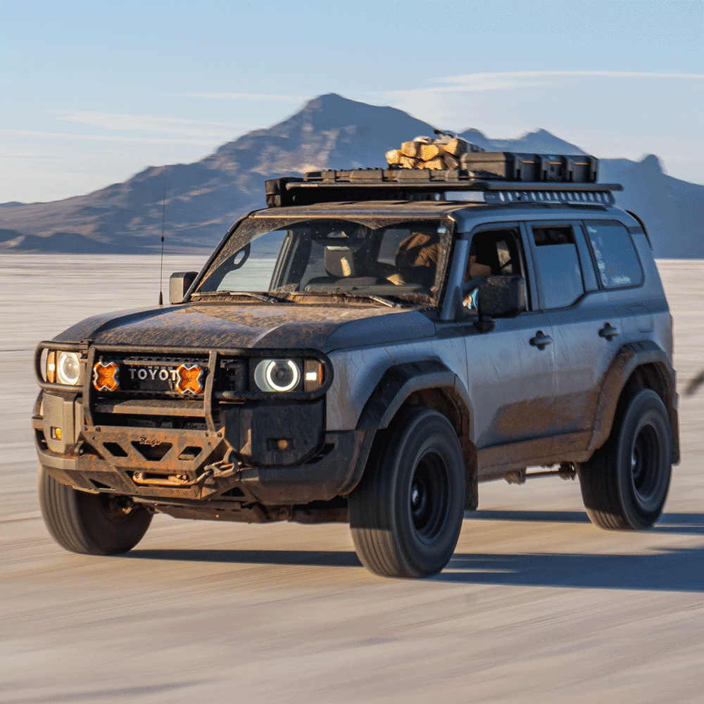 Rago Fabrication - Brush Guard for Rago's Center Mount Front Bumper - Toyota Land Cruiser (2024-2025)