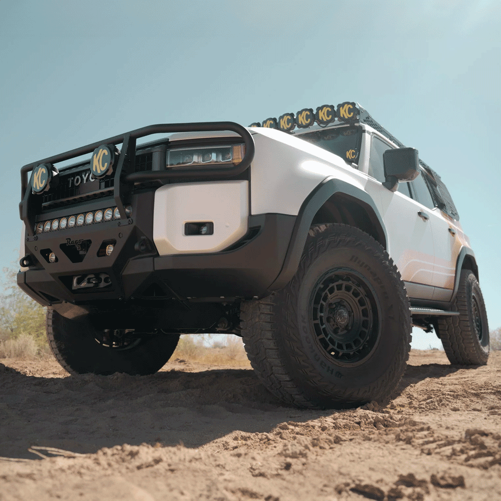 Rago Fabrication - Brush Guard for Rago's Center Mount Front Bumper - Toyota Land Cruiser (2024-2025)