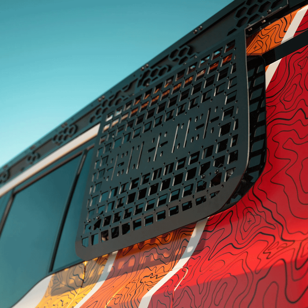 Rago Fabrication - Exterior Molle Storage Panels - Toyota Land Cruiser (2024-2025)