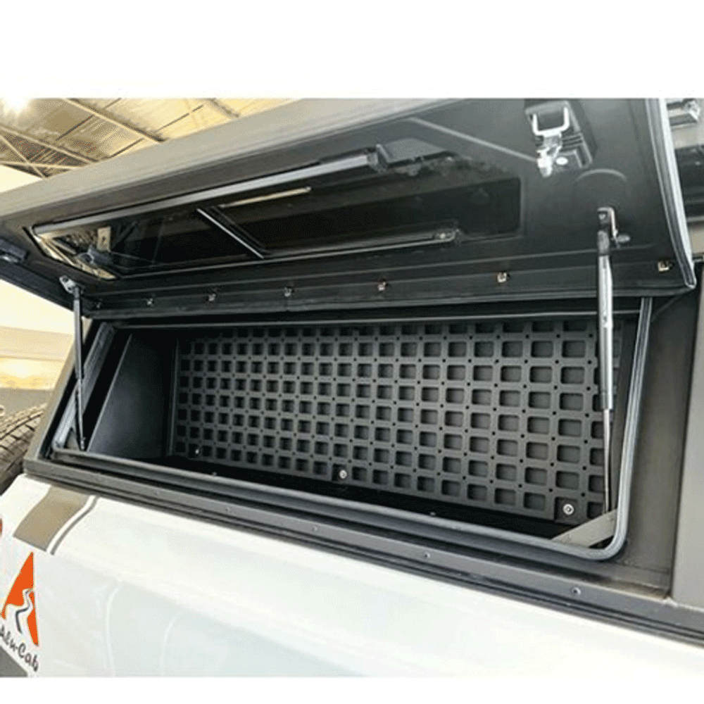 Alu-Cab - Cupboard for Standard Canopy 1250MM in Black