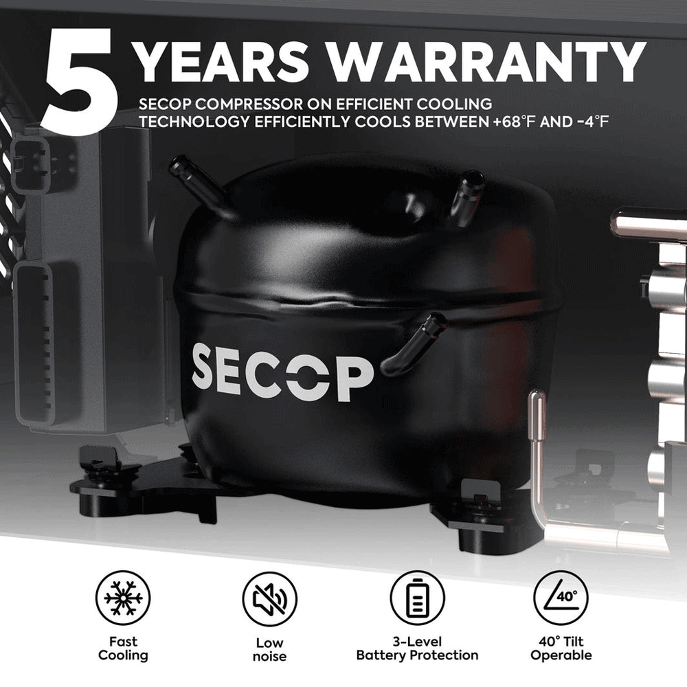 ICECO - APL55 Dual Zone Freezer + Magnetic Power Bank