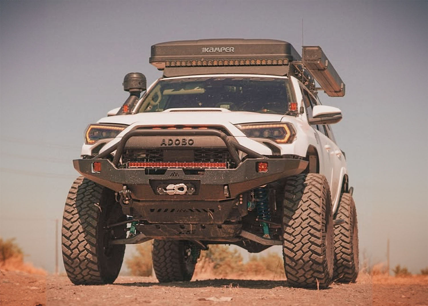 Backwoods Adventure Mods - Hi-Lite Overland Front Bumper (PreRunner Bull Bar) - Toyota 4Runner (2010-2024)