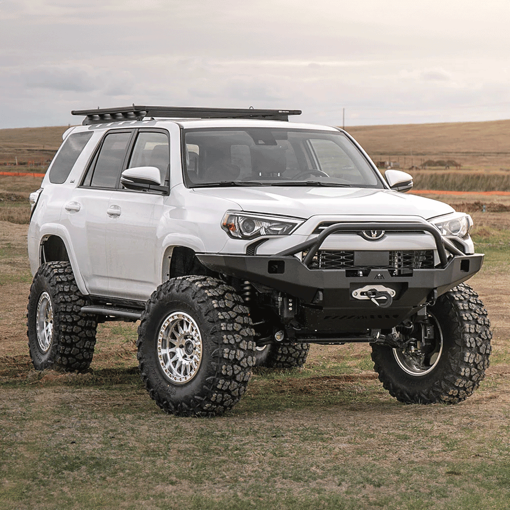 Backwoods - Hi-Lite Overland Front Bumper - Prerunner Bull Bar - Toyota 4Runner (2010-2024)