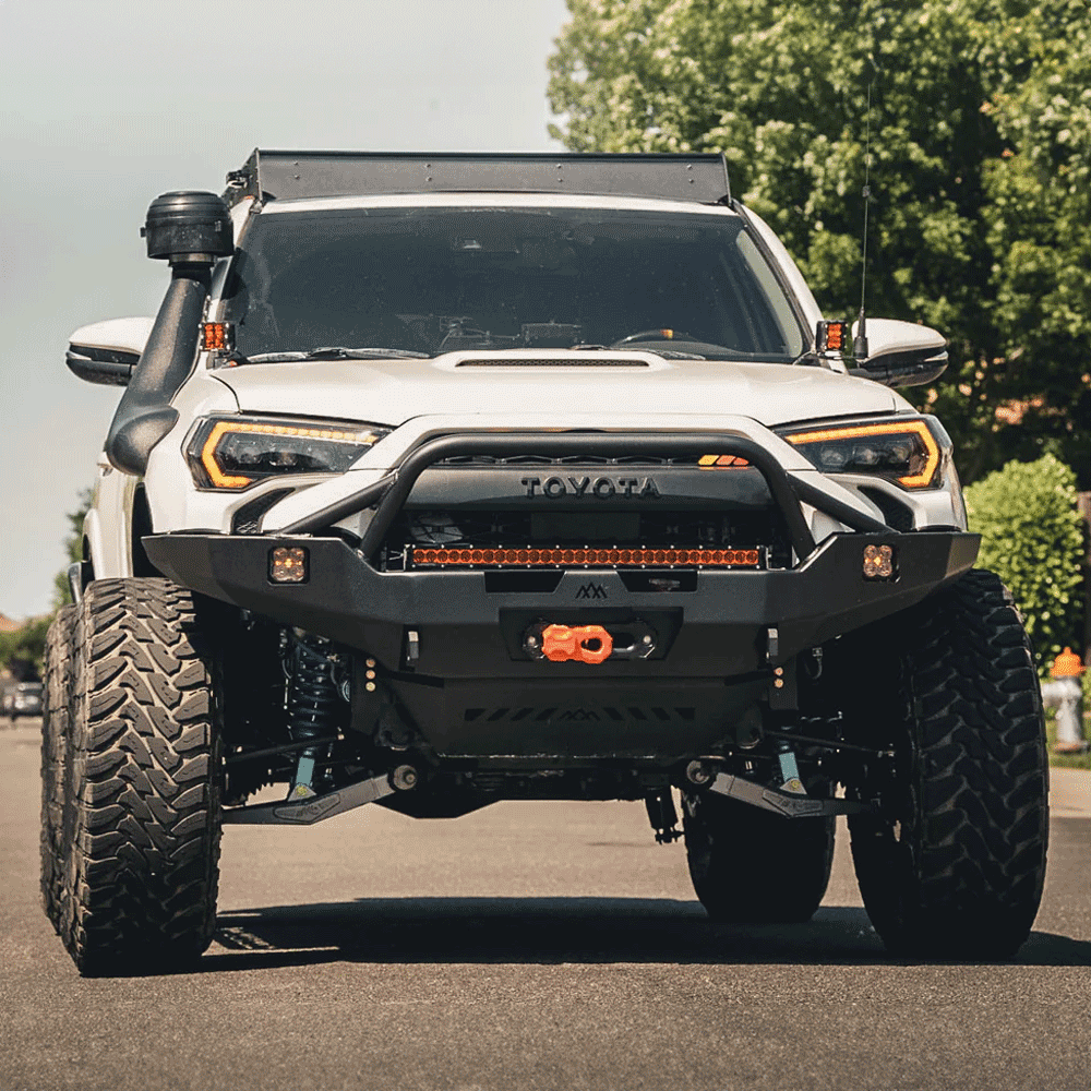 Backwoods - Hi-Lite Overland Front Bumper - Prerunner Bull Bar - Toyota 4Runner (2010-2024)