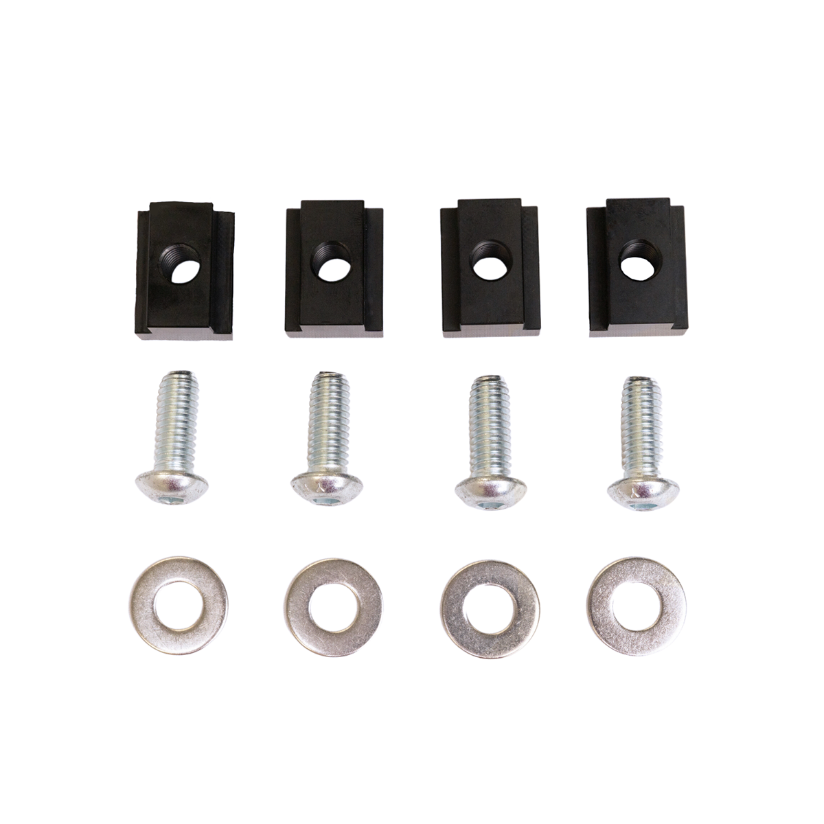 Cali Raised LED - Bed Rail Accessory Nut Kit Fits Toyota OEM Rail System