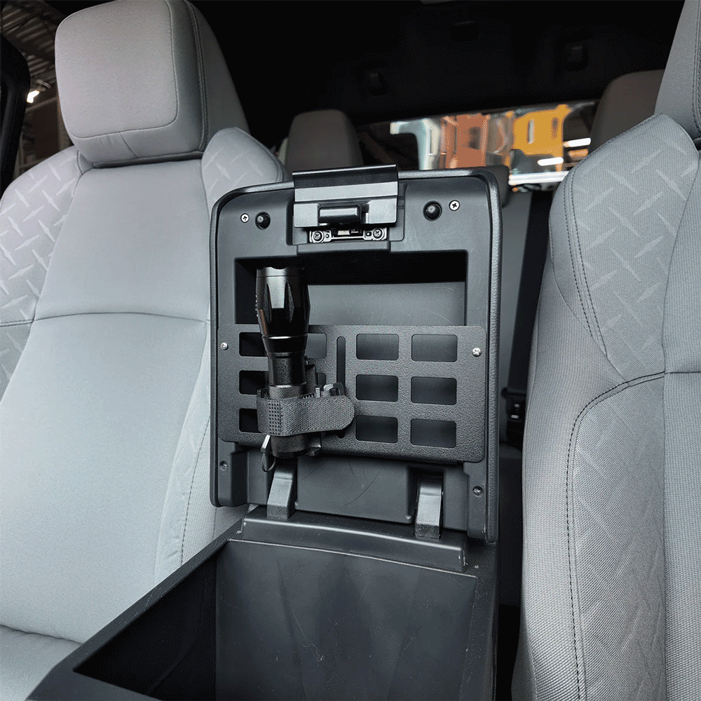 Cali Raised LED - Interior Center Console Molle Panel - Toyota 4Runner (2025+)