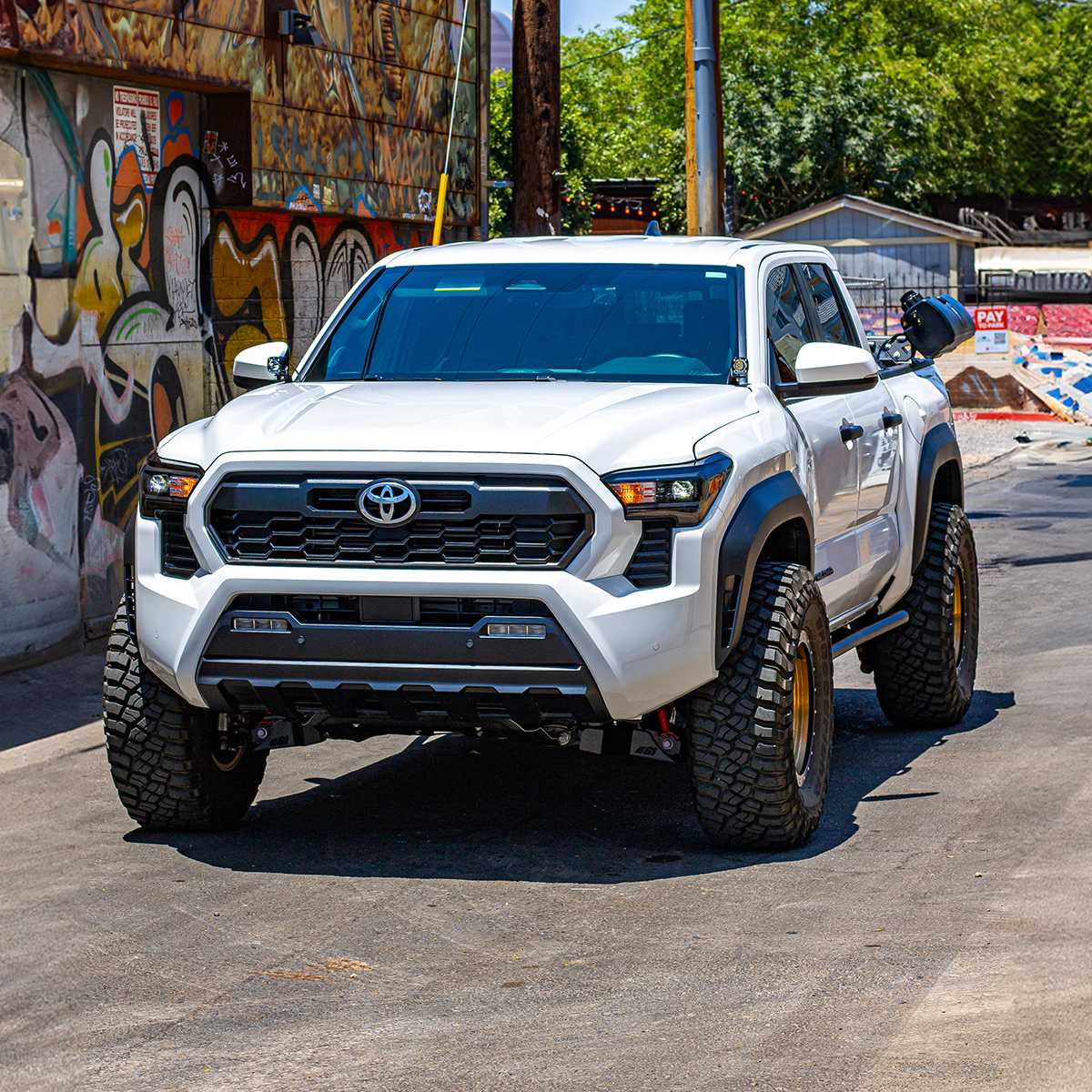 Cali Raised LED - Trail Edition Rock Sliders - Toyota Tacoma (2024+)