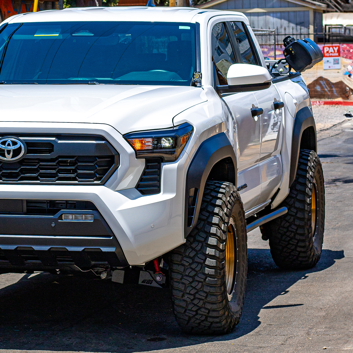 Cali Raised LED - Trail Edition Rock Sliders - Toyota Tacoma (2024+)