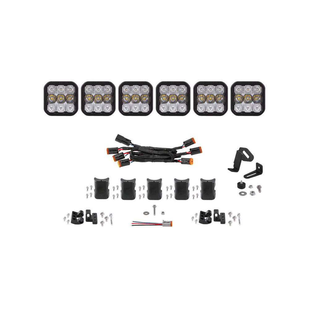 Diode Dynamics - SS5 CrossLink 6-Pod LED Light Bar (One)