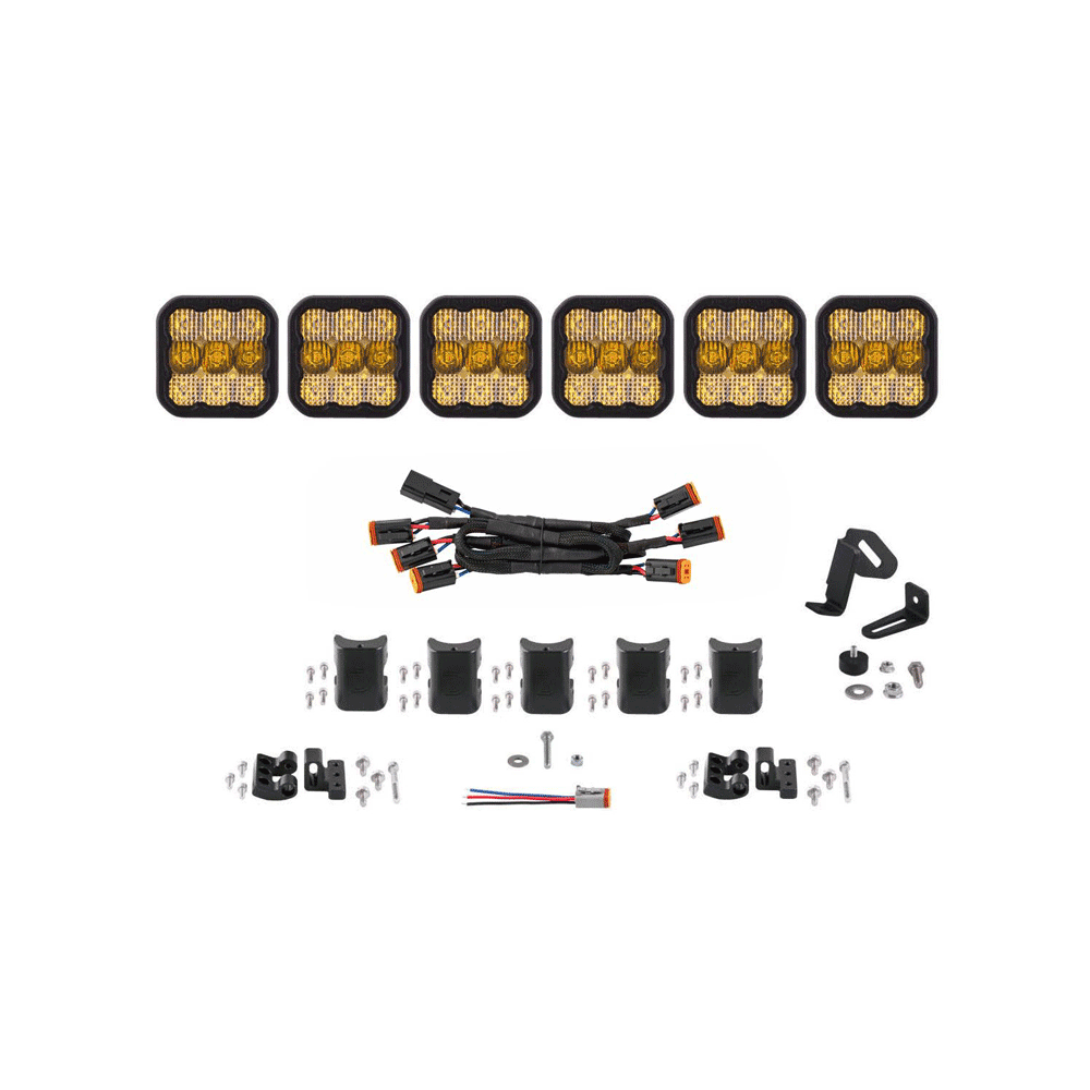 Diode Dynamics - SS5 CrossLink 6-Pod LED Light Bar (One)