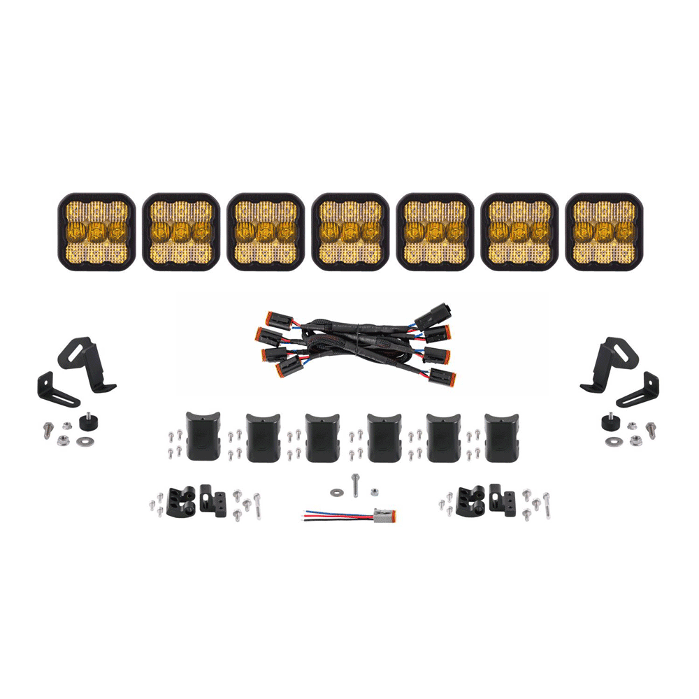 Diode Dynamics - SS5 CrossLink 7-Pod LED Light Bar (One)