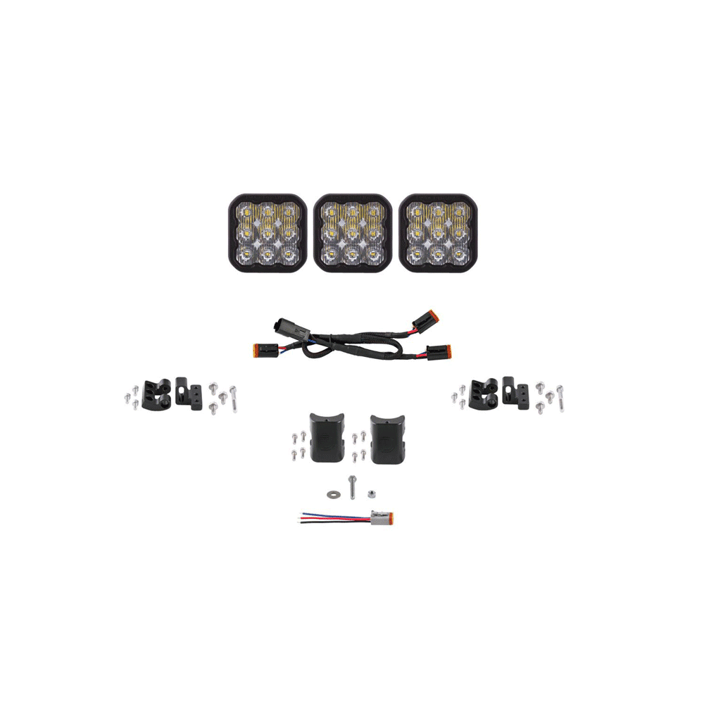 Diode Dynamics - SS5 CrossLink 3-Pod LED Light Bar (One)