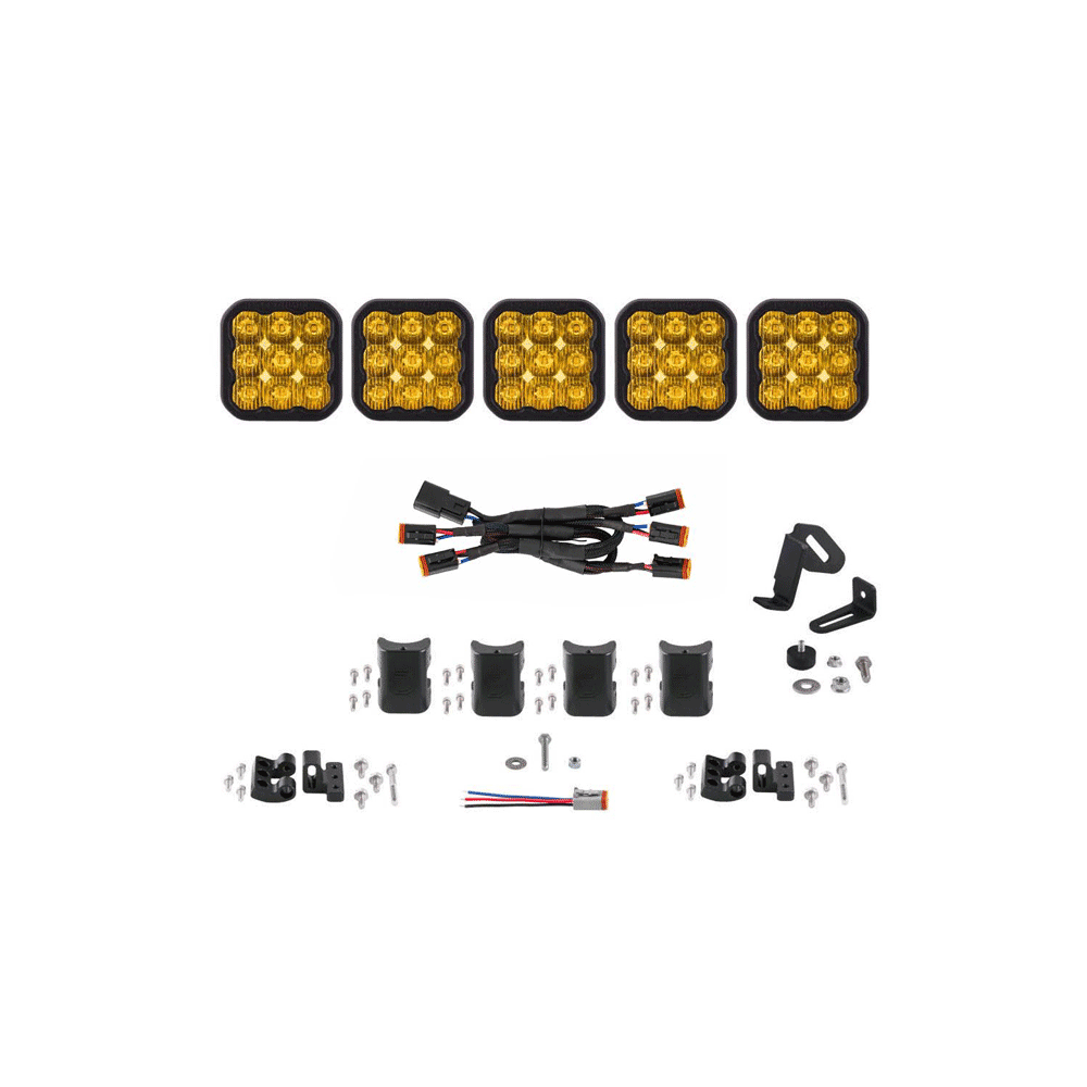 Diode Dynamics - SS5 CrossLink 5-Pod LED Light Bar (One)