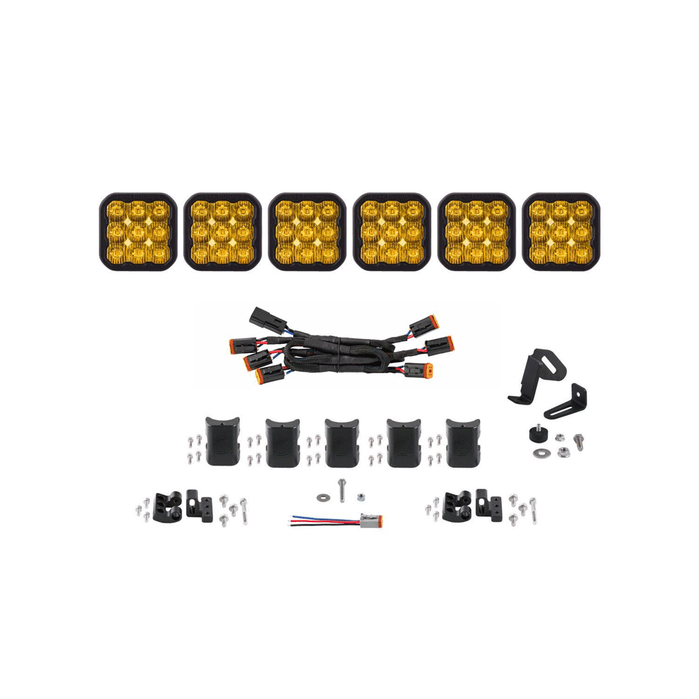 Diode Dynamics - SS5 CrossLink 6-Pod LED Light Bar (One)