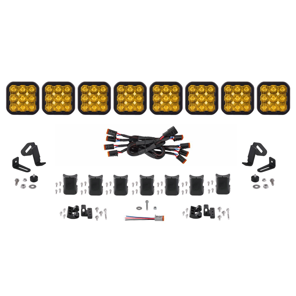 Diode Dynamics - SS5 CrossLink 8-Pod LED Light Bar (One)