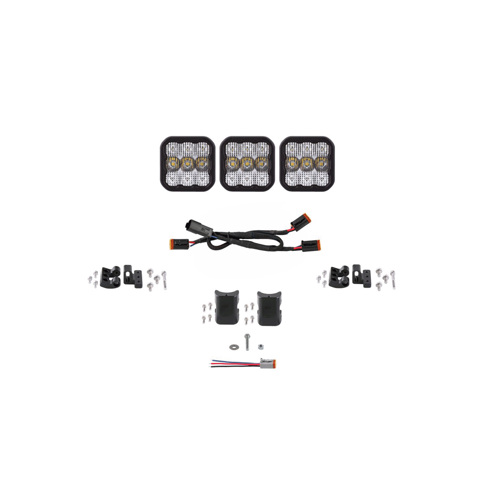 Diode Dynamics - SS5 CrossLink 3-Pod LED Light Bar (One)