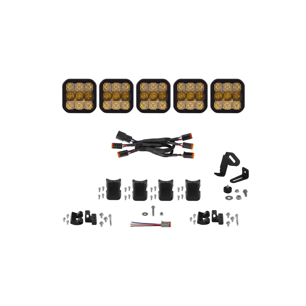 Diode Dynamics - SS5 CrossLink 5-Pod LED Light Bar (One)