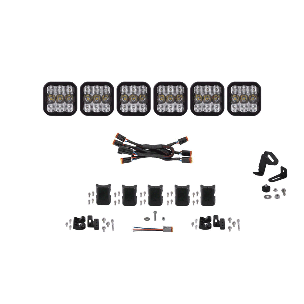 Diode Dynamics - SS5 CrossLink 6-Pod LED Light Bar (One)