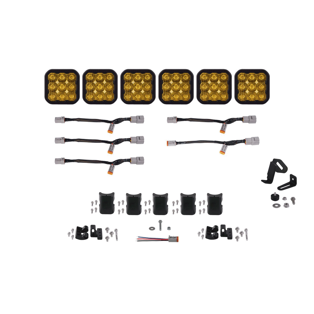 Diode Dynamics - SS5 CrossLink 6-Pod LED Light Bar (One)