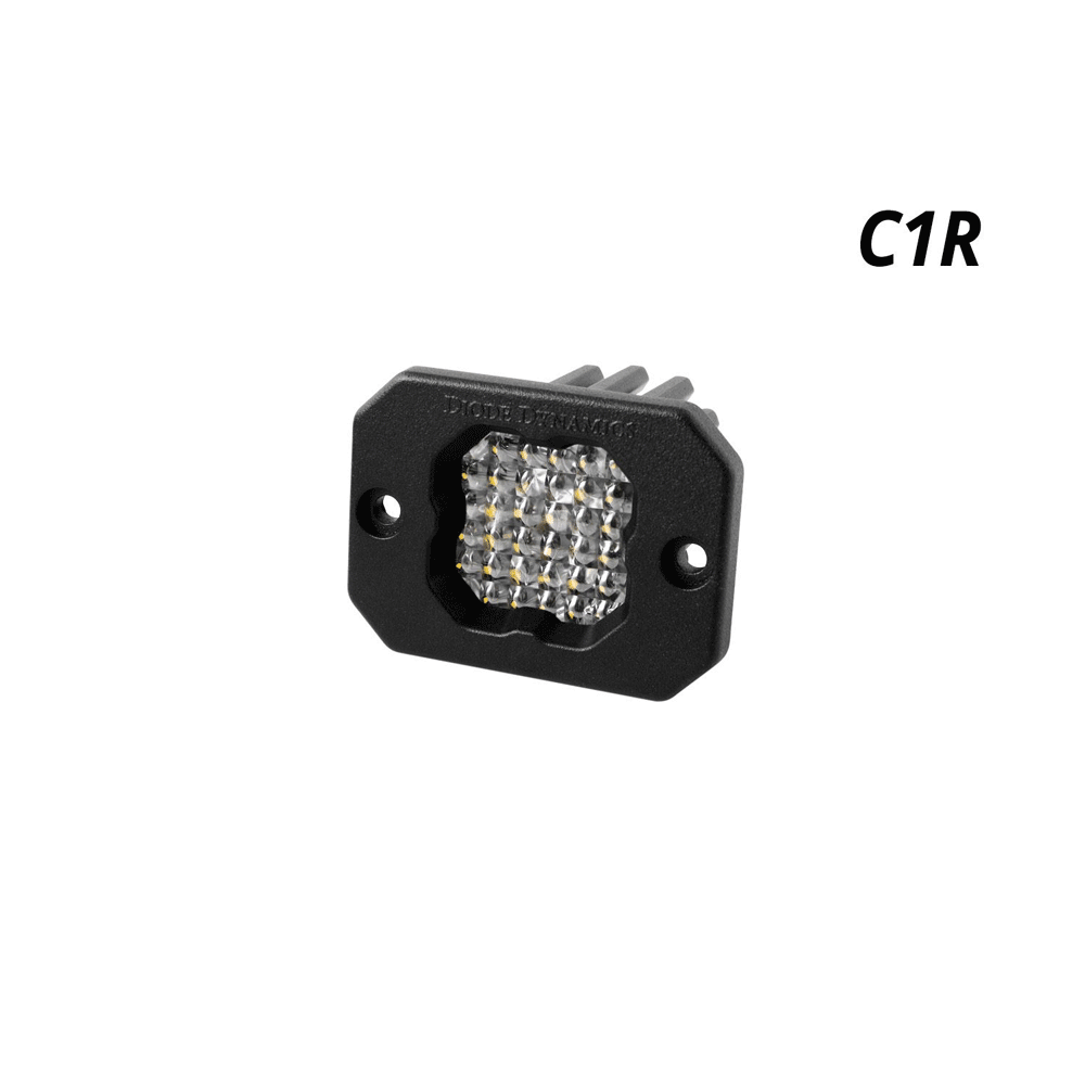 Diode Dynamics - Stage Series C1R Flush Mount LED Pod