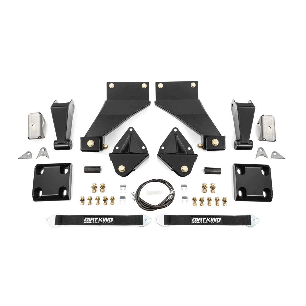 Dirt King Fabrication - Long Travel Spring Under Kit - Toyota Tacoma (2005-2023)