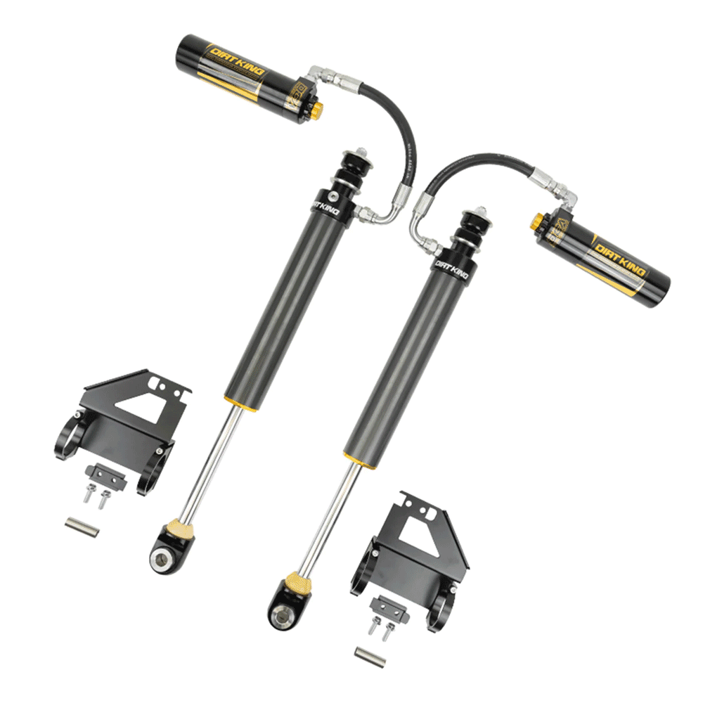 Dirt King Fabrication - 2.5 Smooth Body Shocks - DCA Remote Reservoir - Toyota Tacoma (2024-2025)