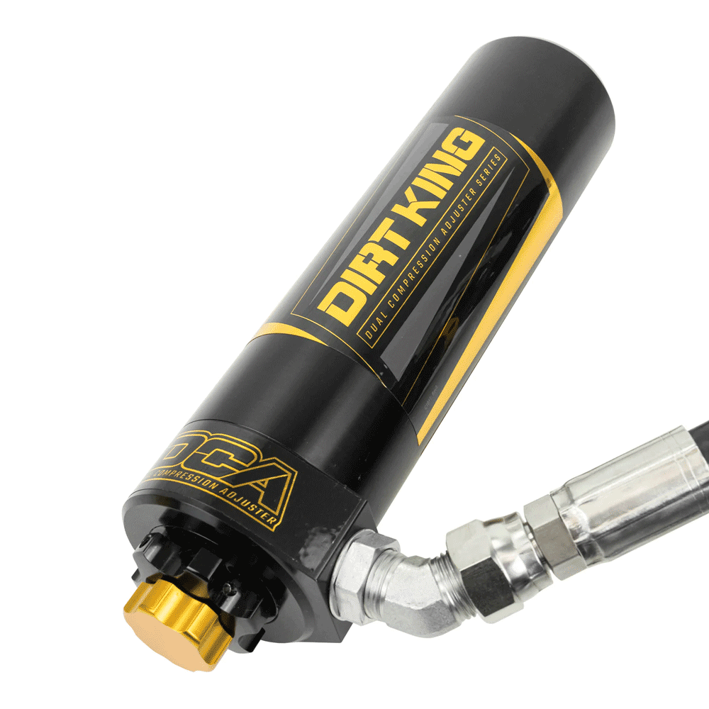Dirt King Fabrication - 2.5 Coilovers - DCA Remote Reservoir - Toyota Tacoma (2024-2025)