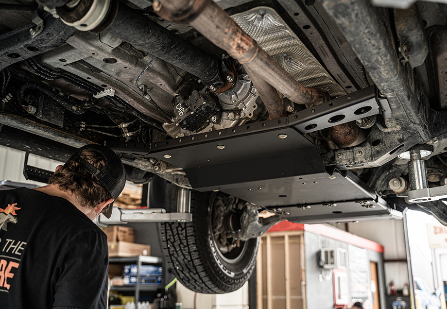 Cali Rauised LED - Transfer Case Skid Plate - Toyota Tacoma (2016-2023)