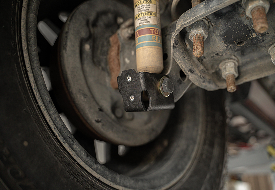 Cali Raised LED - Rear Shock Skid Plate - Toyota Tacoma (2005-2023)